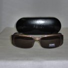 B. New Fendi Brown Mirror Sunglasses: Mod. 275 & Case