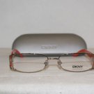Brand New DKNY Copper & Brown Eyeglasses: Mod. 5575 (1106) 50-16 & Case