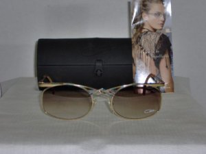 Brand New Cazal Gold Sunglasses: Mod. 266 & Case
