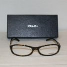 B. New Prada Tortoise Eyeglasses: Mod. VPR 10M & Case