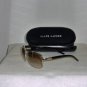 B. New Ralph Lauren Gold Sunglasses: Mod. 891 & Case