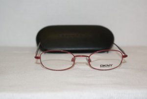 Brand New DKNY Red Eyeglasses: Mod. 6235 (550) & Case