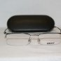 Brand New DKNY Black Eyeglasses: Mod. 6239 51-18 & Case