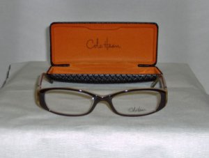 Brand New Cole Haan Brown Eyeglasses: Mod. 902 & Case