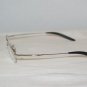 Brand New DKNY Shiny Silver Titanium Eyeglasses: Mod 6614 & Case