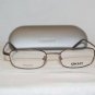 Brand New DKNY Dark Gold Eyeglasses: Mod. 6610 & Case
