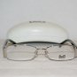 Brand New D&G Dolce & Gabbana Silver Eyeglasses: Mod. 5072 (061) 51-16 & Case