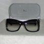 Brand New Christian Dior Black Sunglasses: Mod. Classic Dior 1 & Case