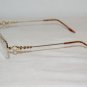 Brand New Christian Dior Gold Eyeglasses: Mod. 3553 52-19 & Case