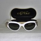 Brand New Caviar White Sunglasses: Mod. 3428 & Case