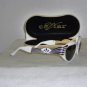 Brand New Caviar White Sunglasses: Mod. 3428 & Case