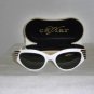 Brand New Caviar White Sunglasses: Mod. 3428 & Case
