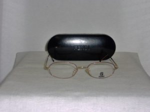 Brand New Fendi Mocha Eyeglasses: 502 & Case