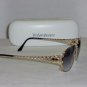 Black New Yves Saint Laurent Gold Sunglasses: Mod. 6047