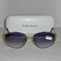 Black New Yves Saint Laurent Gold Sunglasses: Mod. 6047