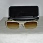 Brand New Calvin Klein Beige Sunglasses: 4046 & Case