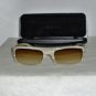 Brand New Calvin Klein Beige Sunglasses: 4046 & Case
