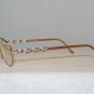 B. New Christian Dior Gold Eyeglasses: Mod. 3533 & Case