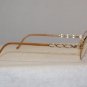 B. New Christian Dior Gold Eyeglasses: Mod. 3533 & Case