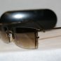 B. New Fendi Dark Bronze Sunglasses: Mod. FS263 & Case
