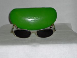 B. New Kate Spade Silver Sunglasses: Mod. Blaine & Case