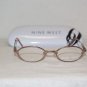 B. New Nine West Rose Eyeglasses: Mod. 120 44-17 & Case