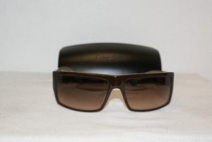 B. New Calvin Klein Brown Sunglasses: Mod. 980 & Case
