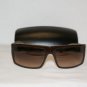 B. New Calvin Klein Brown Sunglasses: Mod. 980 & Case