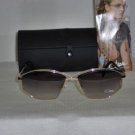 B. New Cazal Silver & Gold Sunglasses: Mod. 257 & Case