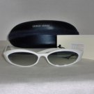 B. New Giorgio Armani White Sunglasses: Mod. 89 & Case