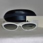 B. New Giorgio Armani White Sunglasses: Mod. 89 & Case