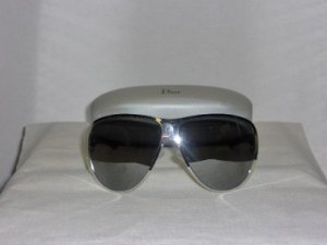 B. New Christian Dior Silver Sunglasses: Mod. Subdior 1