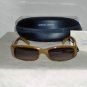B. New Giorgio Armani Beige Sunglasses: Mod. 428 &Case