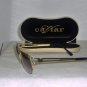 B. New Caviar Black & Gold Sunglasses: Mod. 3080 & Case