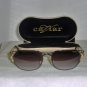 B. New Caviar Black & Gold Sunglasses: Mod. 3080 & Case