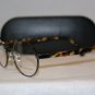 B. New Donna Karan Gunmetal Eyeglasses: Mod. 114 & Case