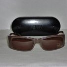B. New Fendi Brown Horn Sunglasses: Mod. FS280 & Case