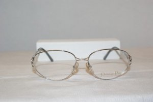 New Christian Dior Silver Eyeglasses: Mod. 2925 & Case
