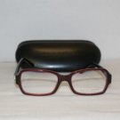New Ralph Lauren Dark Wine Eyeglasses: Mod 6030B & Case