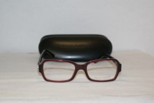 New Ralph Lauren Dark Wine Eyeglasses: Mod 6030B & Case