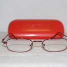 Brand New Valentino Burgundy Eyeglasses: Mod. 5299 (031Q) 49-19 & Case