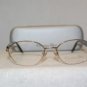 New Christian Dior Gold Eyeglasses: Mod. 3515 & Case