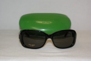 Brand New Kate Spade Shiny Black Sunglasses: Mod. Party & Case