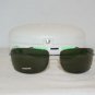 New Diesel Silver & Green Sunglasses: Mod. 0016 & Case