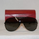 Brand New Valentino Black Sunglasses: Mod. 5510 & Case