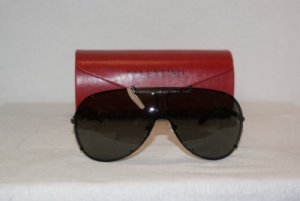 Brand New Valentino Black Sunglasses: Mod. 5510 & Case