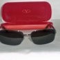 Brand New Valentino Dark Ruthenium Sunglasses: Mod. 3000 & Case
