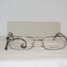 New Giorgio Armani Silver Eyeglasses: 290 50-18 & Case