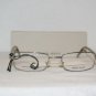 New Giorgio Armani Silver Eyeglasses: 290 50-18 & Case