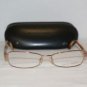 New Ralph Lauren Gold Eyeglasses: Mod. 5025 & Case